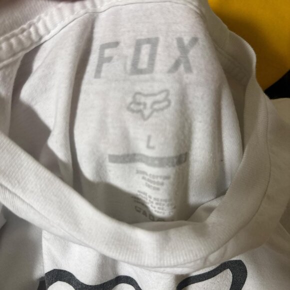 Fox Racing Women's White Crop-top - Picture 2 of 3